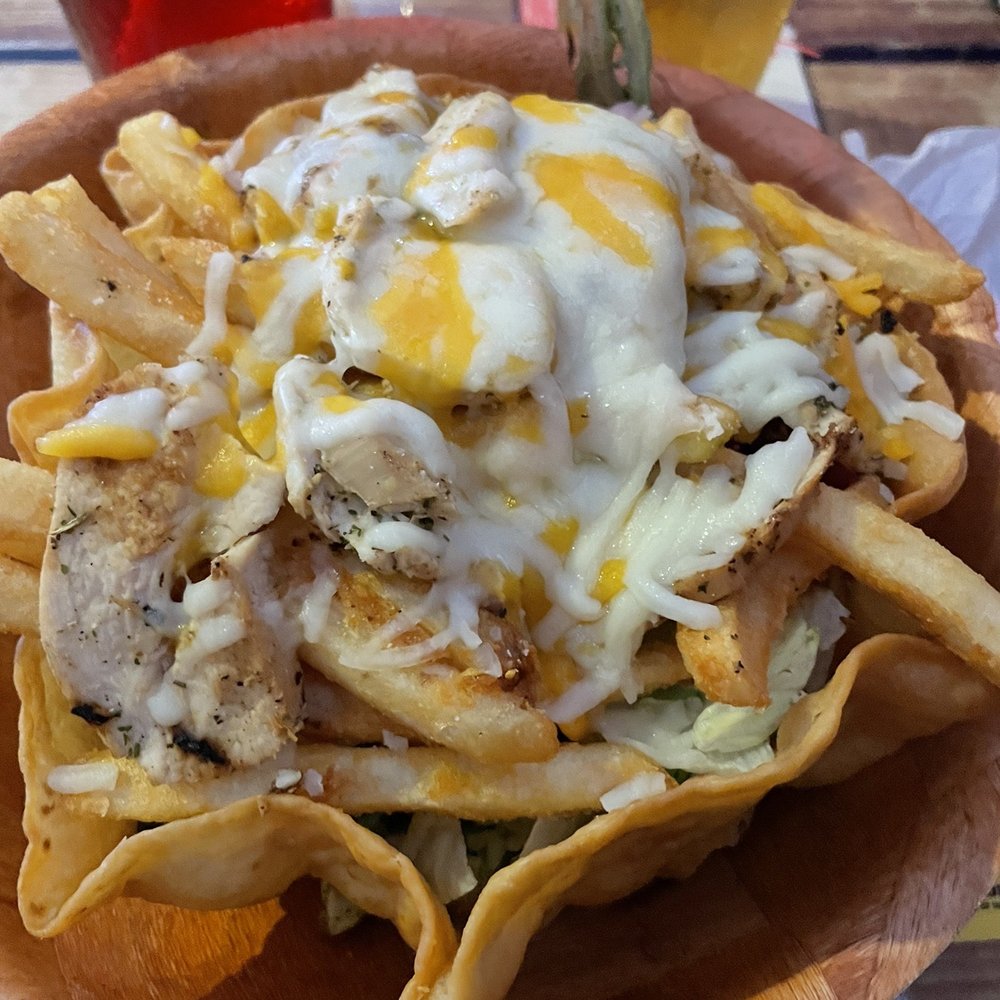 Grilled chicken salad
