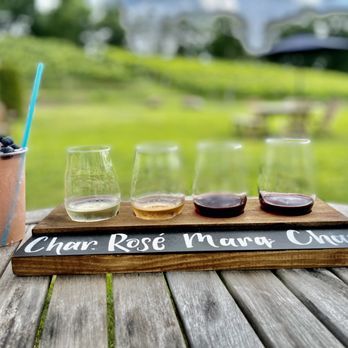 Stappa Vineyard - Wine flight and glass of Frosé - Wine Tasting Room Near Me - Orange, Connecticut Stappa Vineyard - Wine flight and glass of Frosé - Wine Tasting Room Near Me - Orange, Connecticut