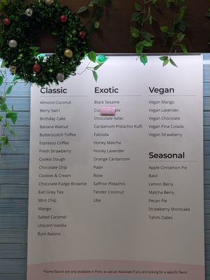 Menu photo 4 Nature's Organic Ice Cream Sunnyvale, CA Menu photo 4 Nature's Organic Ice Cream Sunnyvale, CA