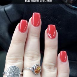 Would've liked them if she didn't do the design I didn't ask for. Chik fil a much ?
