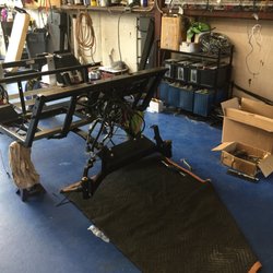 Work starts with extra sealing of frame from salt air.