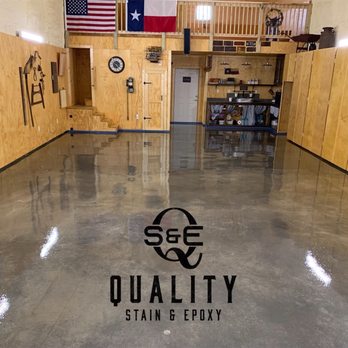 Quality Stain & Epoxy - Epoxy Clear/ Poly Sealed Floor - Flooring Near Me Quality Stain & Epoxy - Epoxy Clear/ Poly Sealed Floor - Flooring Near Me