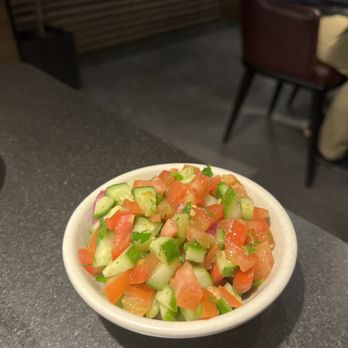Al-Basha - Complimentary Arabic salad - Middle Eastern Near Me - Paterson, New Jersey