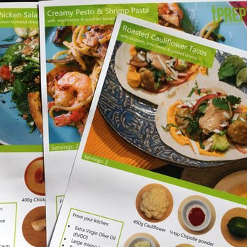 Prepd - recipe cards - Food Delivery Services Near Me - Toronto, Ontario