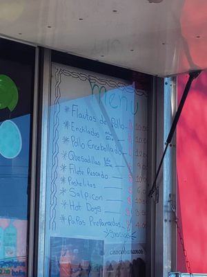 Menu photo 1 El Buen Gusto Pupuseria Austin, TX