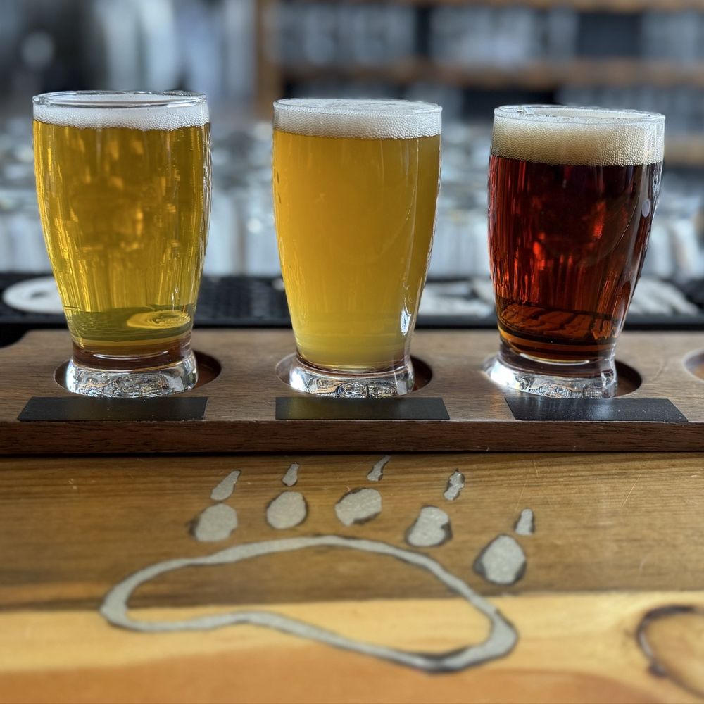 Craft Mountain Brewing - Their beer flight. - Breweries Near Me - Bailey, Colorado Craft Mountain Brewing - Their beer flight. - Breweries Near Me - Bailey, Colorado