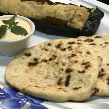La Cocina De Maria - Chicaron pupusas with a Salvadorian tamale - Salvadoran Near Me - Houston, Texas La Cocina De Maria - Chicaron pupusas with a Salvadorian tamale - Salvadoran Near Me - Houston, Texas