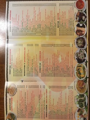 Menu photo 1 El Oaxaqueño Mexican Restaurant New Brunswick, NJ