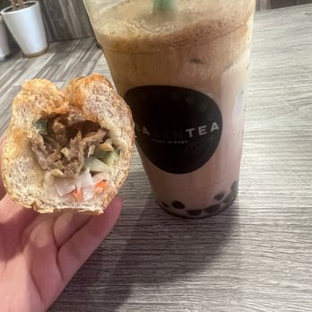 TeaZenTea - $8.99 plus tax for a tiny sandwich with barely any filling - Coffee & Tea Near Me - Brentwood, California TeaZenTea - $8.99 plus tax for a tiny sandwich with barely any filling - Coffee & Tea Near Me - Brentwood, California
