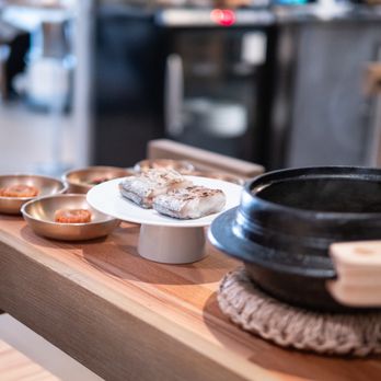 SSAL - Galchi with rice & pine mushroom and banchan side dishes - Korean Near Me - San Francisco, California SSAL - Galchi with rice & pine mushroom and banchan side dishes - Korean Near Me - San Francisco, California