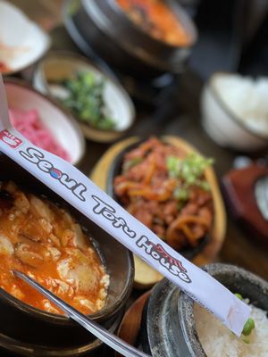 Photo of Seoul Tofu House - Federal Way, WA, US. a table full of food