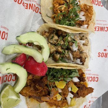Cocineros - Assorted Tacos - Latin American Near Me - Hyattsville, Maryland