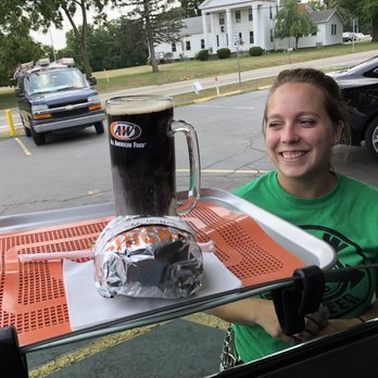 A&W Restaurant - Friendly car hop service...please tip well. - Fast Food Near Me - Dexter, Michigan