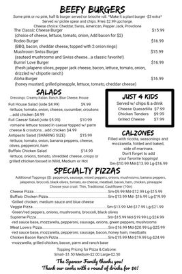 Menu photo 1 Snug Harbor Restaurant & Bar Cape Vincent, NY Menu photo 1 Snug Harbor Restaurant & Bar Cape Vincent, NY
