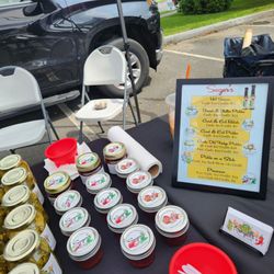 Seger’s Sauces - Booth at the Canton Main Street Farmer's Market