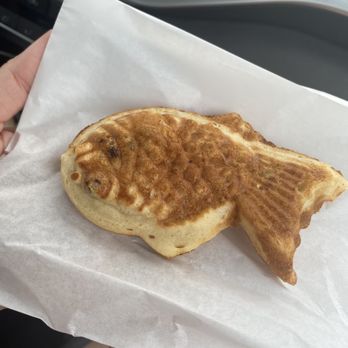 Boba Baby - Taiyaki (a crepe-like pancake shell with sweet fillings). We opted for chocolate and red bean. Order 4 pcs for a good deal. - Bubble Tea Near Me - Palm Beach Gardens, Florida Boba Baby - Taiyaki (a crepe-like pancake shell with sweet fillings). We opted for chocolate and red bean. Order 4 pcs for a good deal. - Bubble Tea Near Me - Palm Beach Gardens, Florida