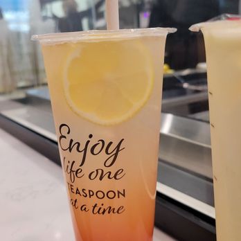 Teaspoon - Guava sunset - Bubble Tea Near Me - Reno, Nevada