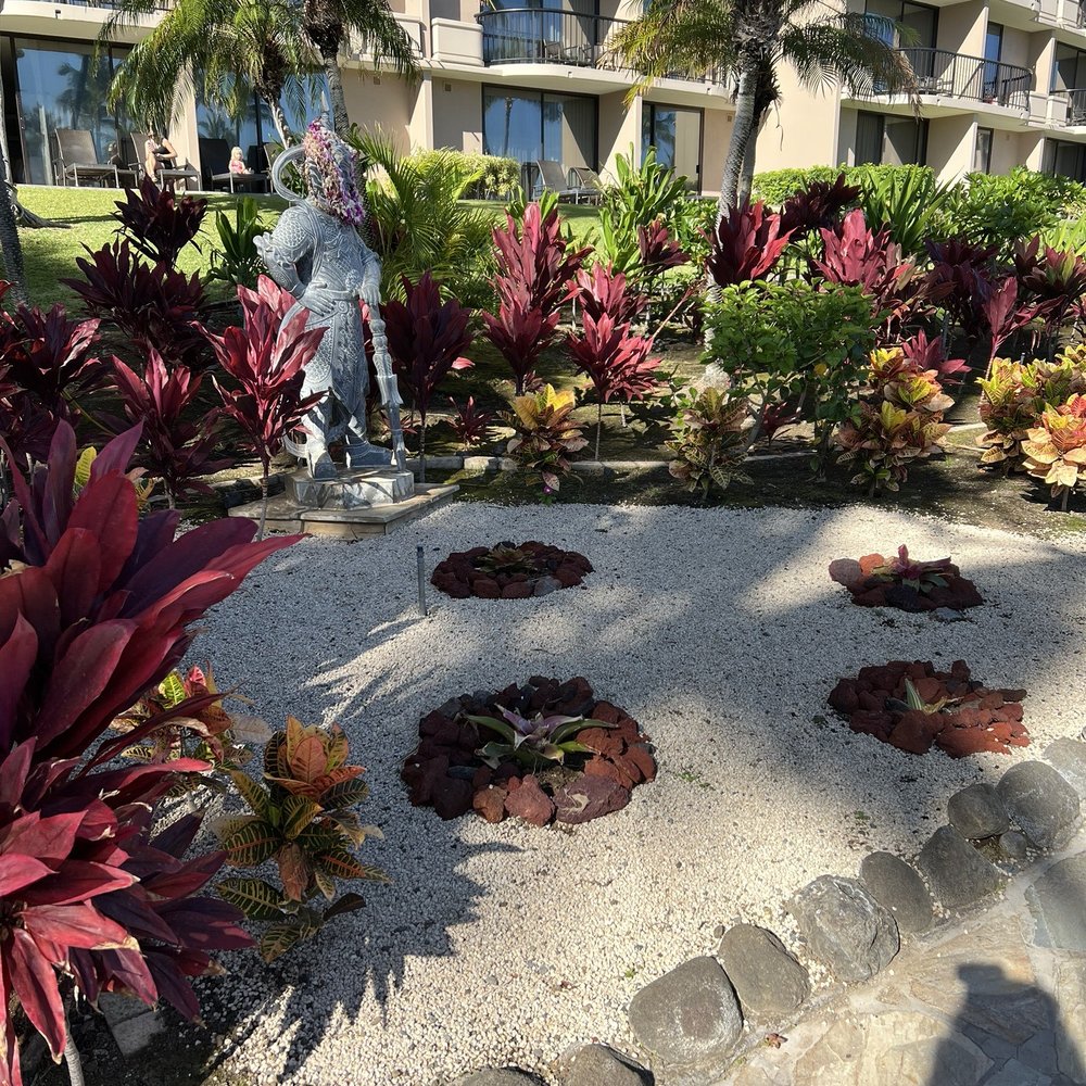 Lawai Beach Resort - One of their little gardens - Hotels Near Me - Koloa, Hawaii Lawai Beach Resort - One of their little gardens - Hotels Near Me - Koloa, Hawaii