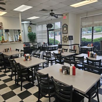 Salty Shores - Inside is small and simple - Seafood Near Me - Rolesville, North Carolina Salty Shores - Inside is small and simple - Seafood Near Me - Rolesville, North Carolina