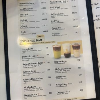 Haraz Coffee House - Menu - Coffee & Tea Near Me - San Antonio, Texas Haraz Coffee House - Menu - Coffee & Tea Near Me - San Antonio, Texas