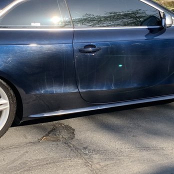Eco Car Cafe - Bellevue - Close up on the swirls - Auto Detailing Near Me - Bellevue, Washington