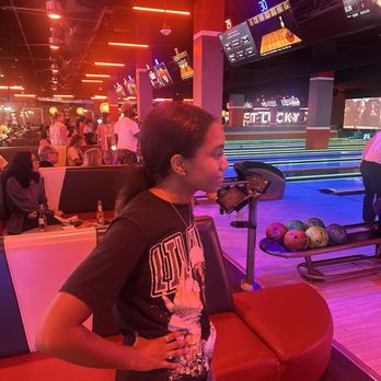 Lucky Strike Arlington - Niya wondering why her Bowling is off - Venues & Event Spaces Near Me - Crystal City, Virginia Lucky Strike Arlington - Niya wondering why her Bowling is off - Venues & Event Spaces Near Me - Crystal City, Virginia