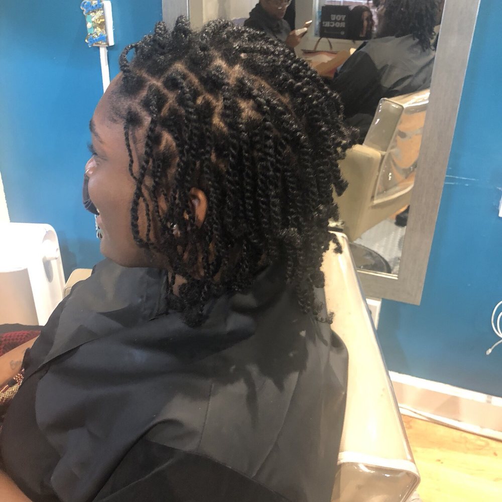 My diamond part two strand twists starter locs My diamond part two strand twists starter locs