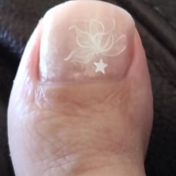 J&C Spa - My toe got a nice surprise decal - Permanent Makeup Near Me - Sun City, Arizona