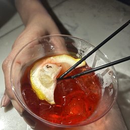 Dead ants in my cocktail.