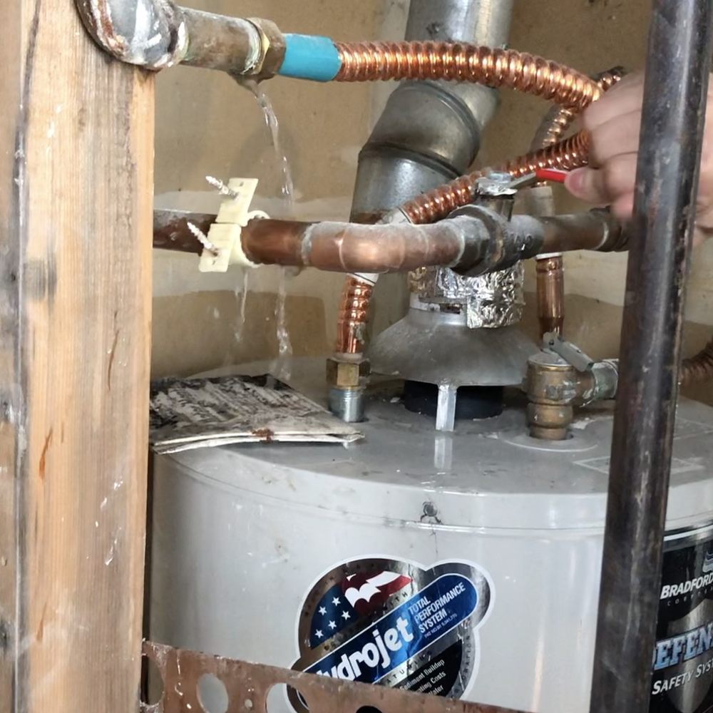 Aqualine Piping - The Leak (video won't upload)! - Plumbing Near Me - San Jose, California