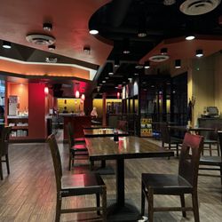 Fujiyama Sushi & Hibachi - Dining room side of the restaurant.