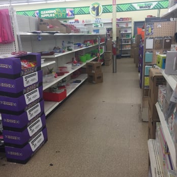 Dollar Tree - Empty shelves - Discount Store Near Me - Catonsville, Maryland