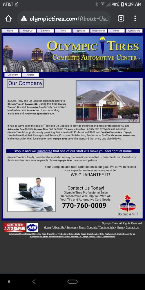 OLYMPIC TIRES Updated September 2024 11 Reviews 2360 Wall St SE