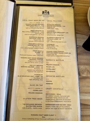 Menu photo 3 Queen Victoria Place Restaurant Niagara Falls, ON Menu photo 3 Queen Victoria Place Restaurant Niagara Falls, ON