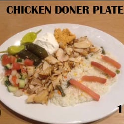 Efes Turkish Doner - Doner is also known as Donair or Shawarma.
Marinated in a delicious sauce before cooking.
All plates are available as wraps.