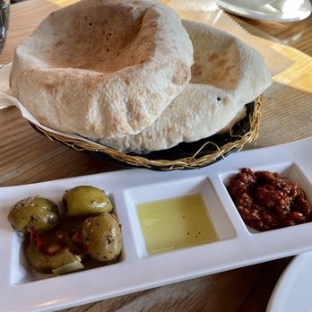 Sahara Restaurant - Fresh Pita with accompaniments - Middle Eastern Near Me - New Brunswick, New Jersey Sahara Restaurant - Fresh Pita with accompaniments - Middle Eastern Near Me - New Brunswick, New Jersey