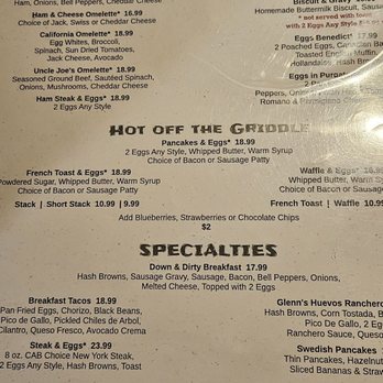 Millies - Menu - Coffee & Tea Near Me - Reno, Nevada