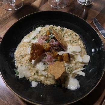 Cadence Cellars Speakeasy - Squash risotto entree - Speakeasies Near Me - Pittsburgh, Pennsylvania