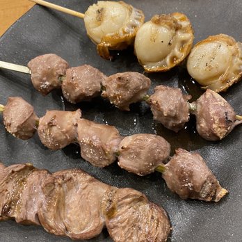 Wakuwaku - Chicken heart, chicken gizzard, scallops - Izakaya Near Me - Brooklyn, New York