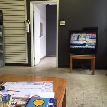 Customer waiting area