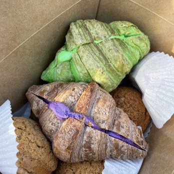 CA Bakehouse - Ube Taro Croissant, Pandan Croissant - Bakeries Near Me - San Jose, California
