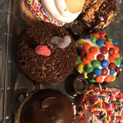 House of Cupcakes - Worms in Dirt, Boston Cream Pie, Vanilla Birthday, Sugar Cookie, M&M, Snickers