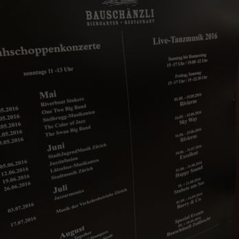 Restaurant Bauschänzli - Beer Garden Near Me - Zürich, ZH