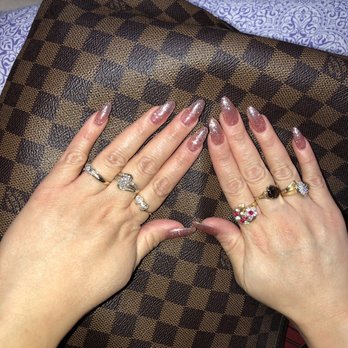 Modern Nail - Rose Gold Almond shape - Nail Salons Near Me - San Antonio, Texas Modern Nail - Rose Gold Almond shape - Nail Salons Near Me - San Antonio, Texas