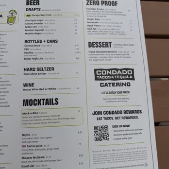 Condado Tacos - Menu - Tex-Mex Near Me - Columbus, Ohio