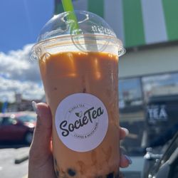 SocieTea - M7. Large Thai Milk Tea