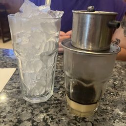 Vietnamese coffee iced