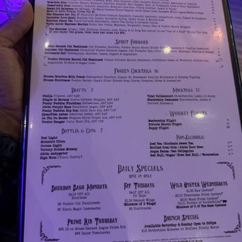 Voodoo Bayou - Menu - Cajun/Creole Near Me - Fort Lauderdale, Florida