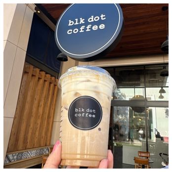 Blk Dot Coffee - Lavender Latte - Coffee & Tea Near Me - Irvine, California