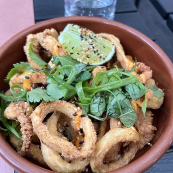 The Smith - Crispy Sesame Calamari - New American Near Me - New York, New York
